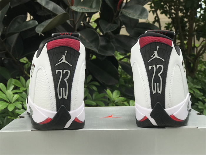 Authentic Air Jordan 14 “Black Toe” 2024
