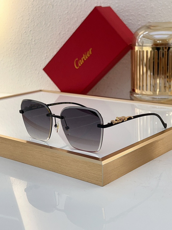 Cartier Sunglasses AAAA-6762