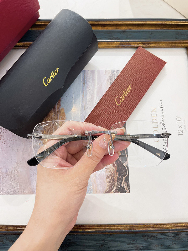 Cartier Sunglasses AAAA-6163