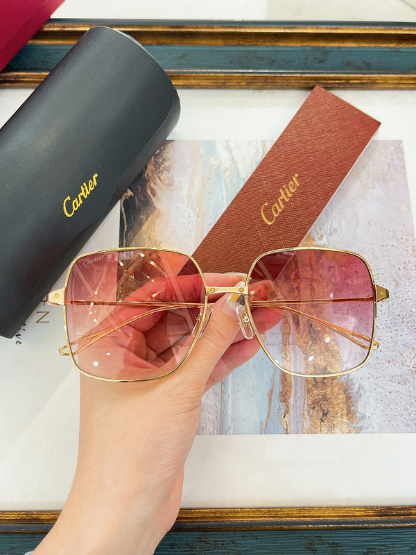 Cartier Sunglasses AAAA-5947
