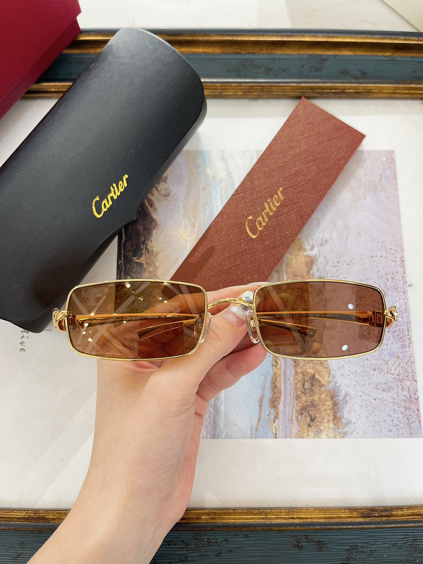 Cartier Sunglasses AAAA-6080