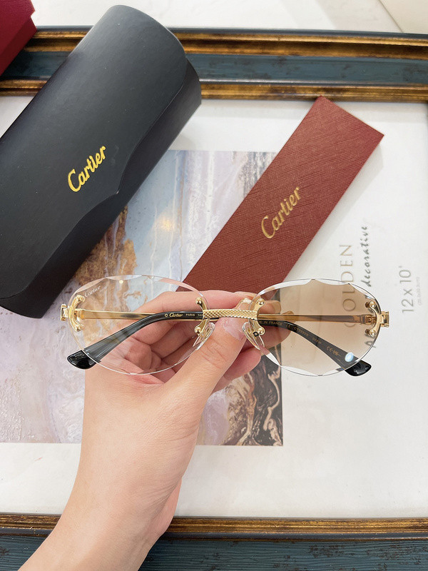 Cartier Sunglasses AAAA-6139