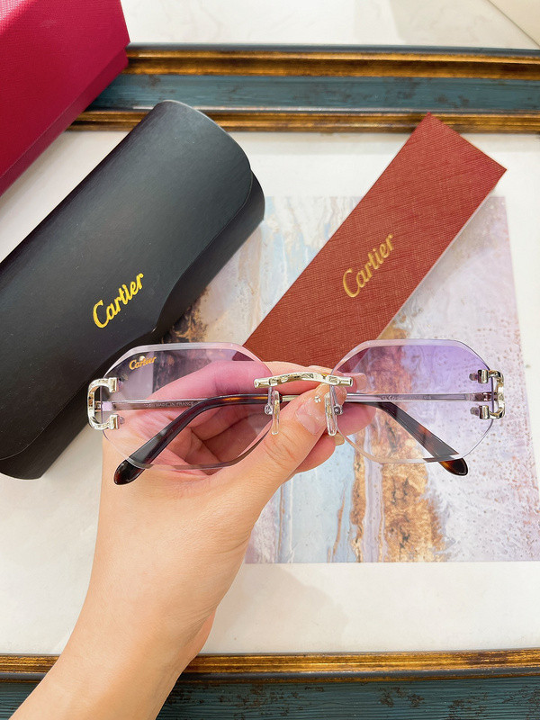 Cartier Sunglasses AAAA-5910