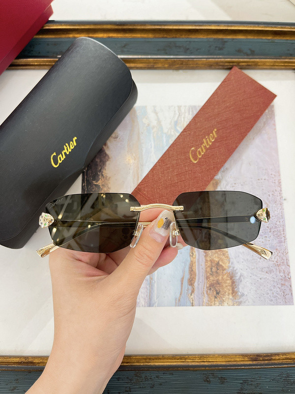 Cartier Sunglasses AAAA-6096