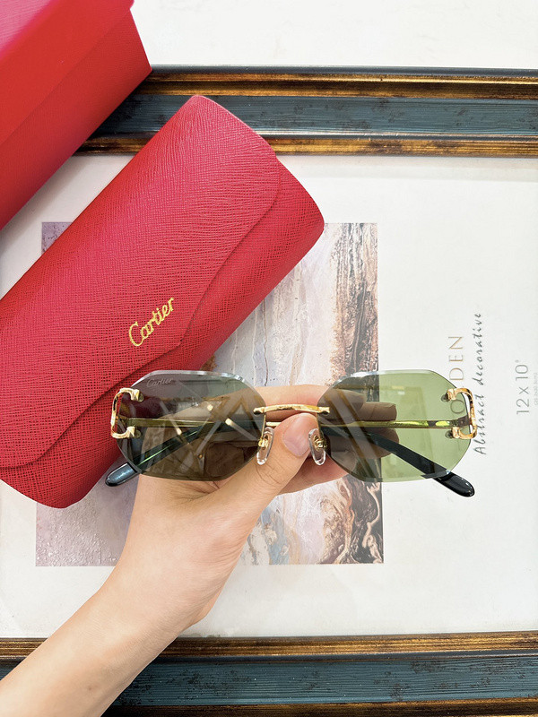 Cartier Sunglasses AAAA-5880