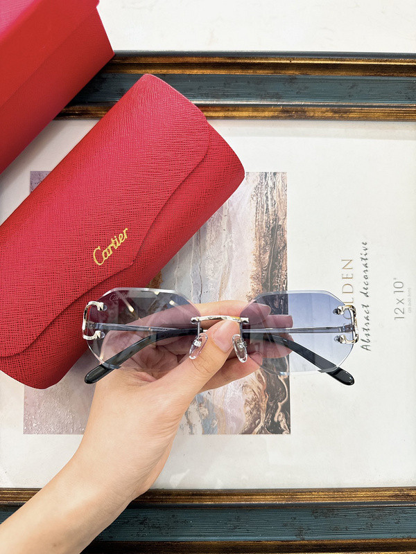 Cartier Sunglasses AAAA-5875