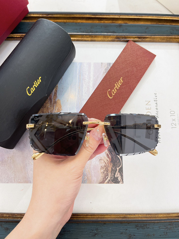 Cartier Sunglasses AAAA-6119