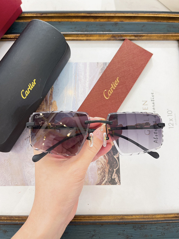 Cartier Sunglasses AAAA-6121