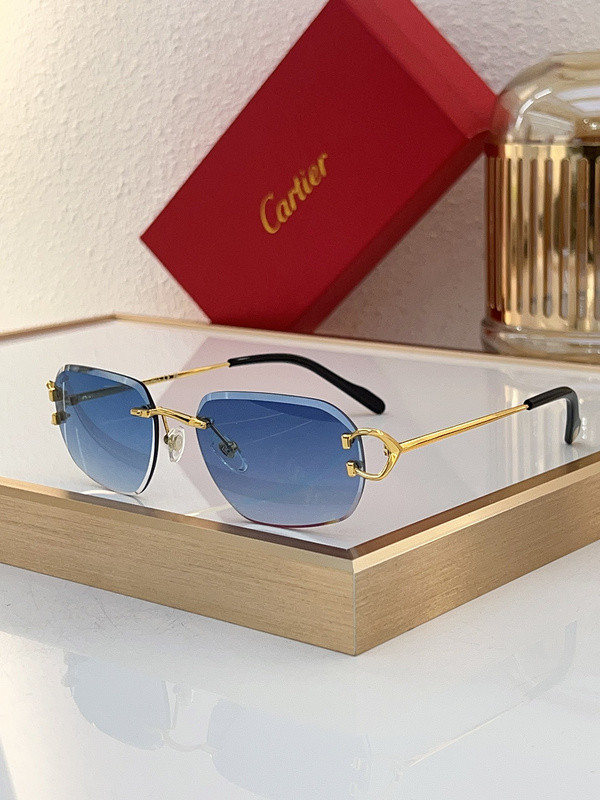 Cartier Sunglasses AAAA-6640