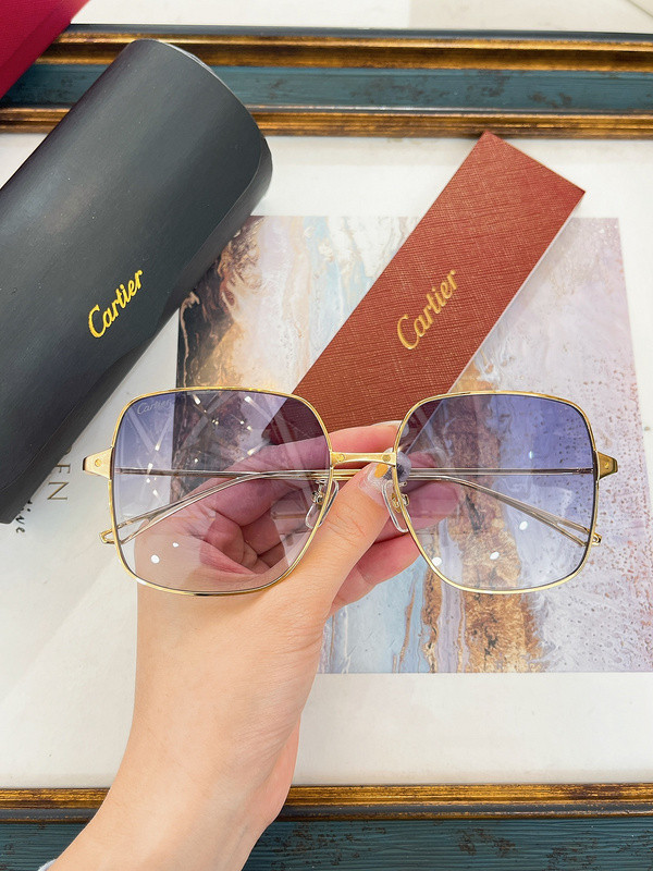 Cartier Sunglasses AAAA-5948