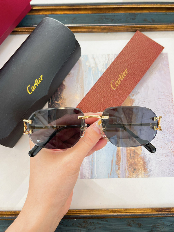 Cartier Sunglasses AAAA-6057