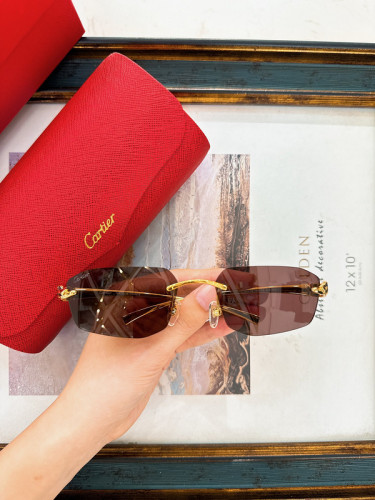 Cartier Sunglasses AAAA-6092