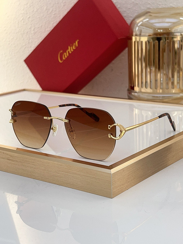 Cartier Sunglasses AAAA-6444
