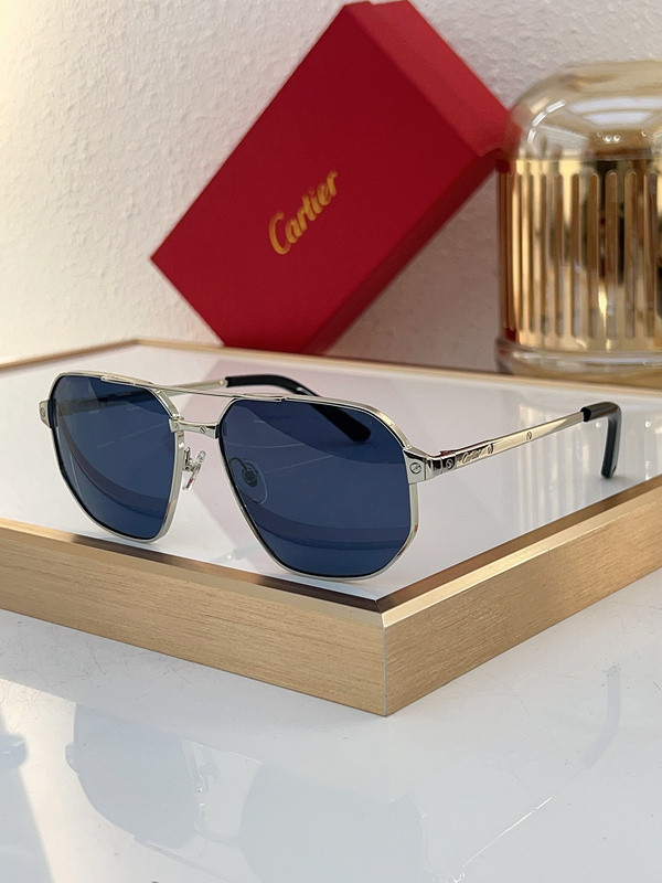 Cartier Sunglasses AAAA-6555