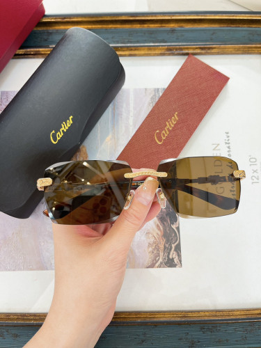 Cartier Sunglasses AAAA-6187