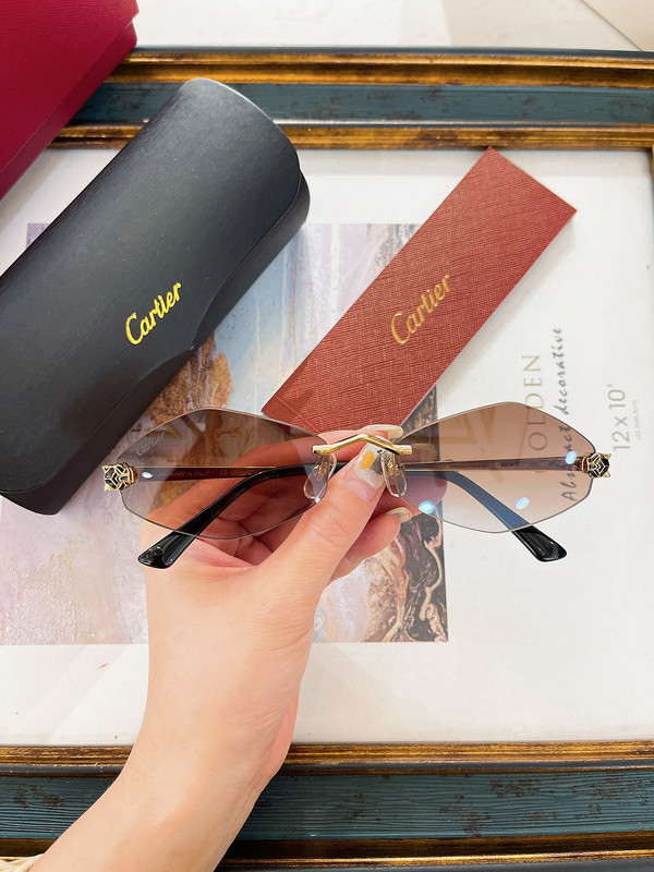 Cartier Sunglasses AAAA-6013