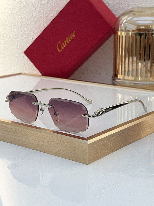 Cartier Sunglasses AAAA-6281