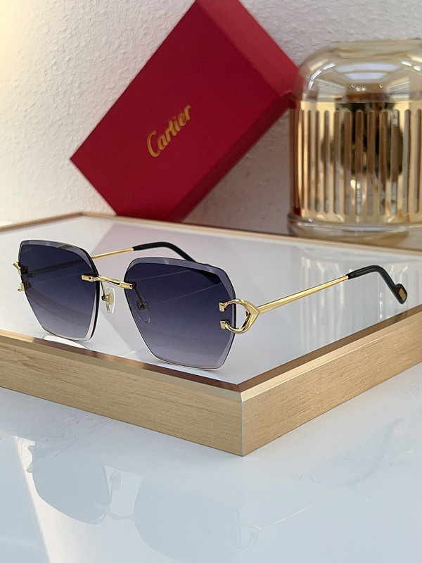 Cartier Sunglasses AAAA-6609