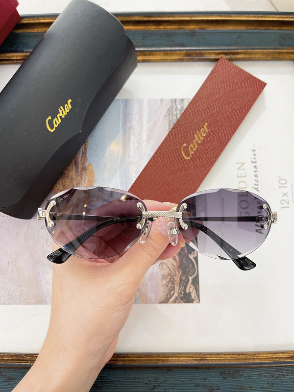 Cartier Sunglasses AAAA-6146