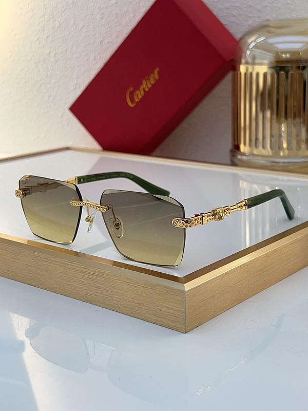 Cartier Sunglasses AAAA-6845