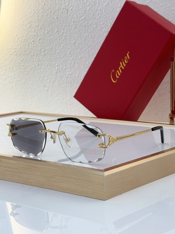 Cartier Sunglasses AAAA-6853
