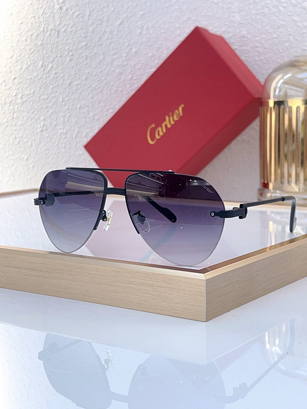 Cartier Sunglasses AAAA-6482