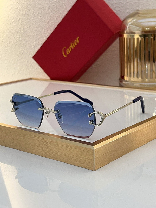 Cartier Sunglasses AAAA-6829