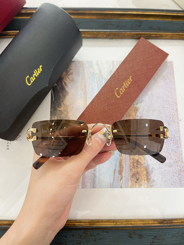 Cartier Sunglasses AAAA-6238