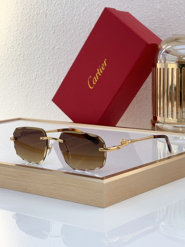 Cartier Sunglasses AAAA-6361
