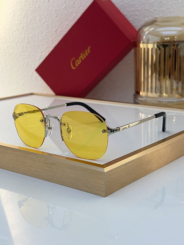 Cartier Sunglasses AAAA-6527