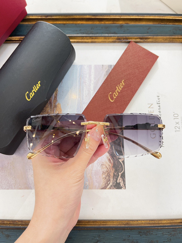 Cartier Sunglasses AAAA-6120