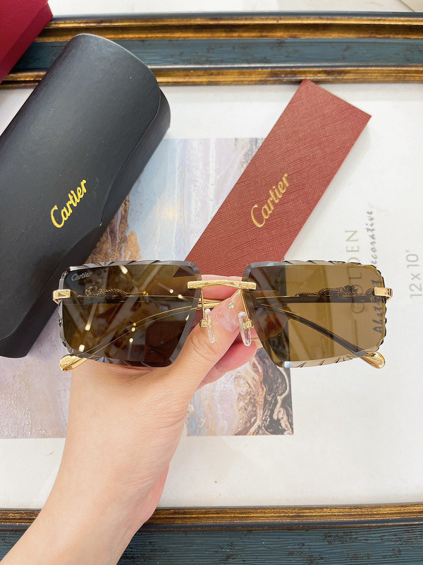 Cartier Sunglasses AAAA-6124