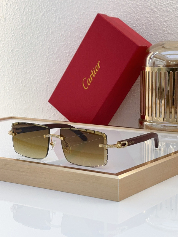 Cartier Sunglasses AAAA-6259