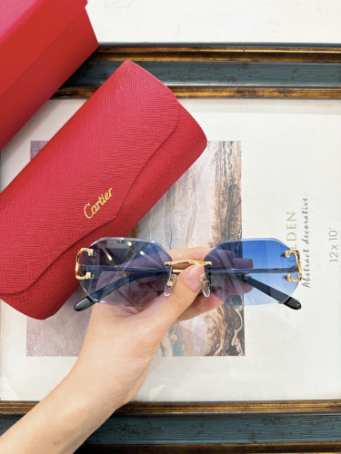 Cartier Sunglasses AAAA-5877