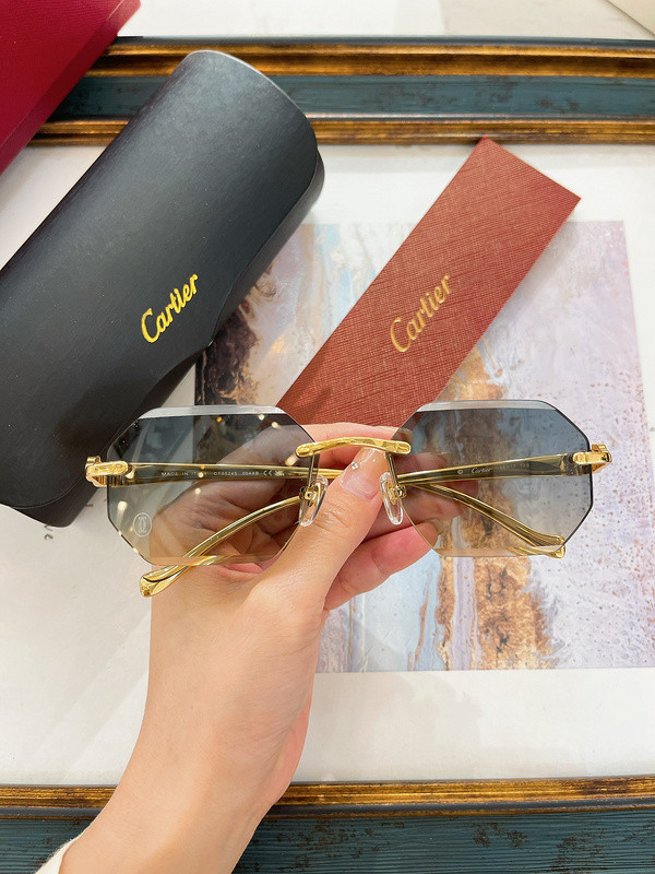 Cartier Sunglasses AAAA-6107