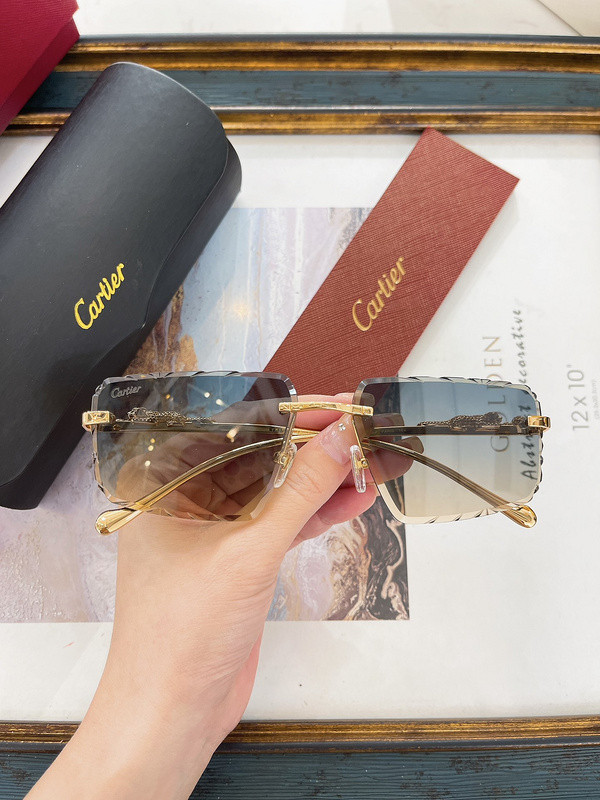 Cartier Sunglasses AAAA-6122