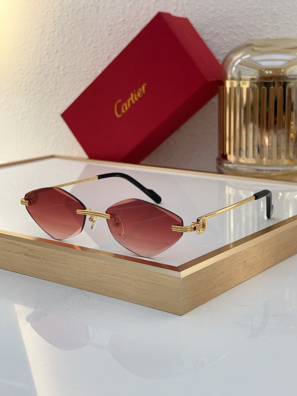 Cartier Sunglasses AAAA-6885