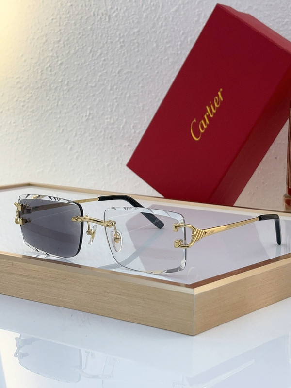 Cartier Sunglasses AAAA-6861