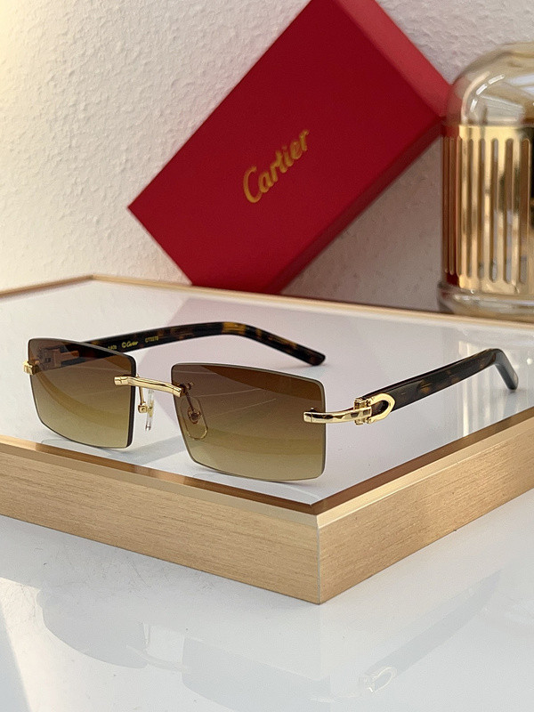 Cartier Sunglasses AAAA-6345