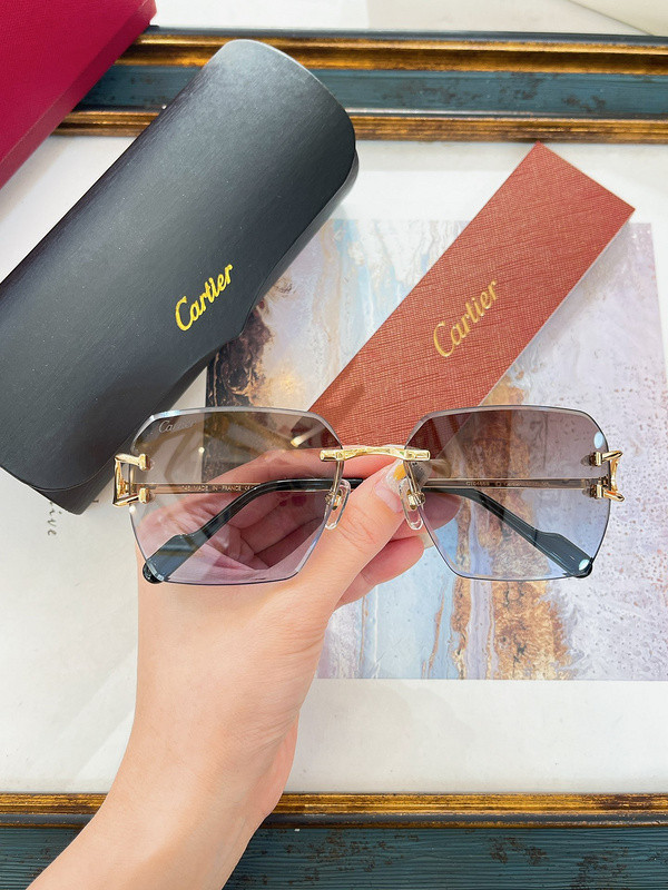Cartier Sunglasses AAAA-6054