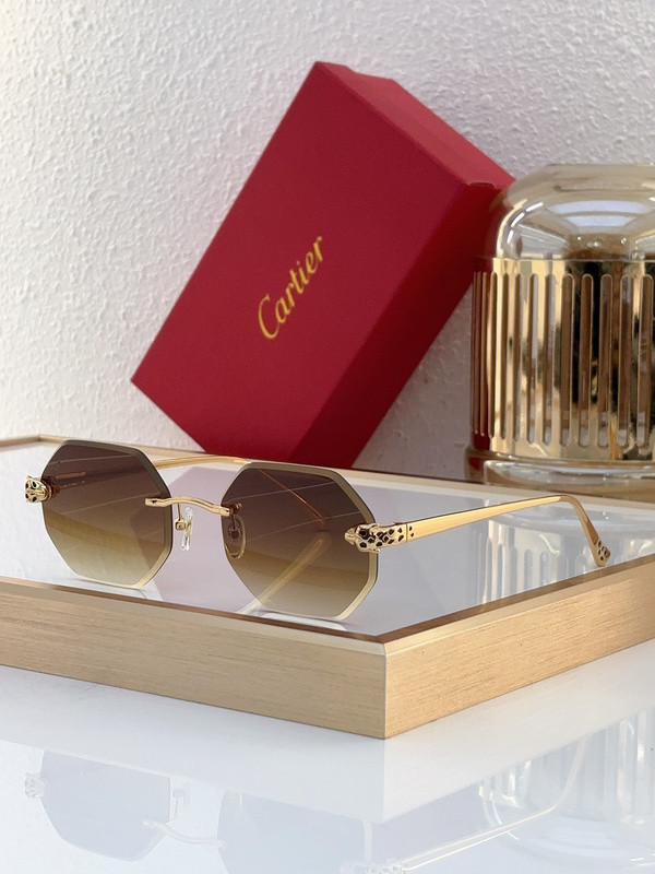 Cartier Sunglasses AAAA-6825