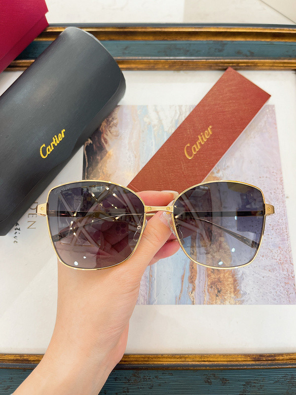 Cartier Sunglasses AAAA-5957