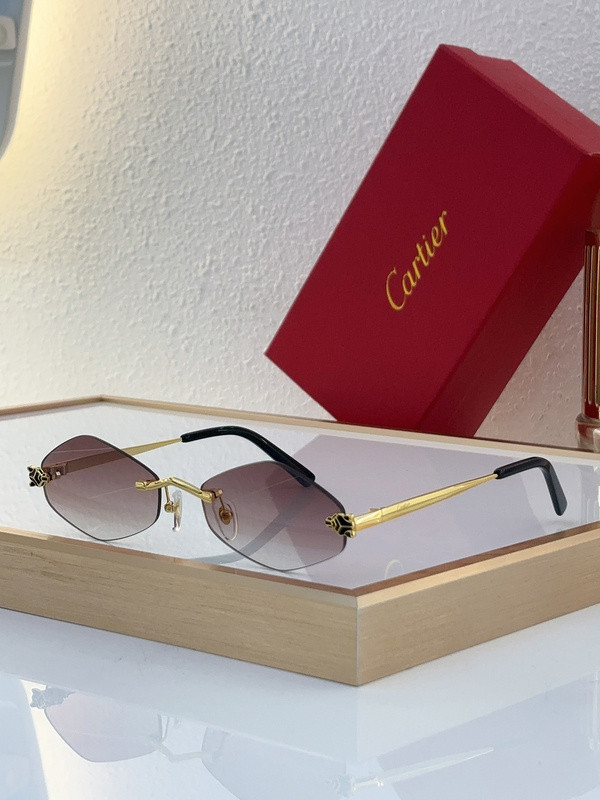 Cartier Sunglasses AAAA-6719