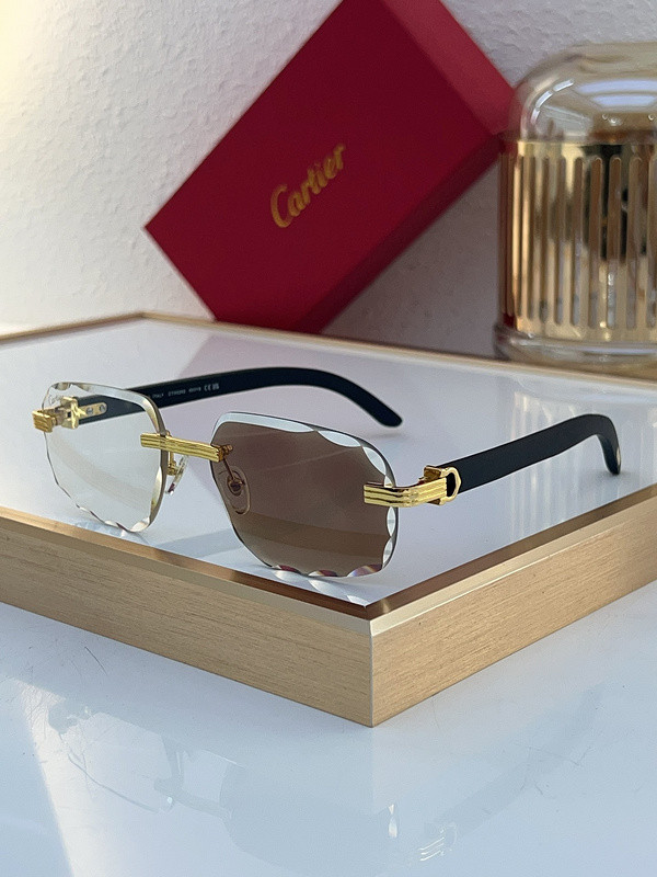Cartier Sunglasses AAAA-6733