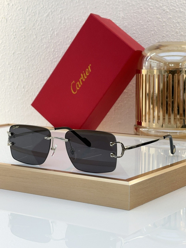Cartier Sunglasses AAAA-6379