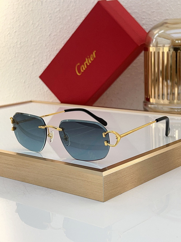 Cartier Sunglasses AAAA-6639