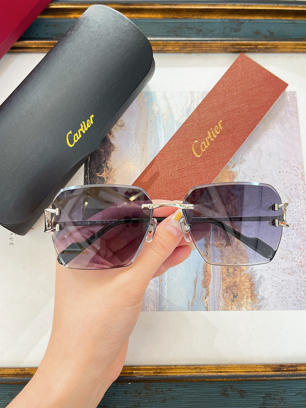 Cartier Sunglasses AAAA-6053