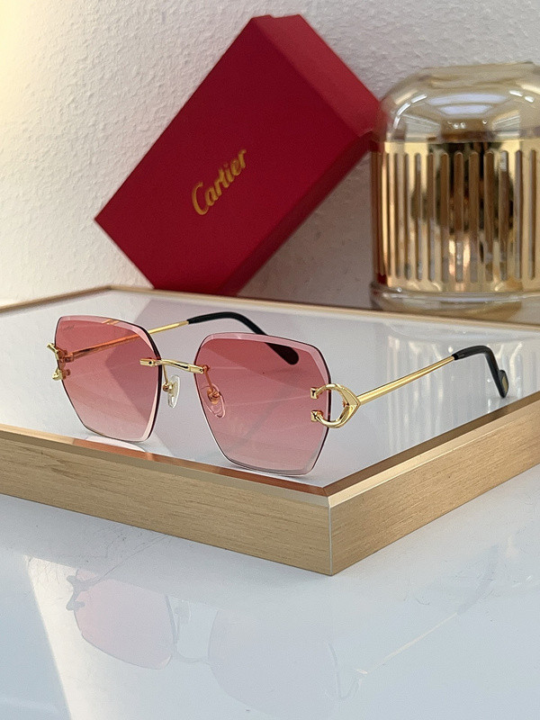 Cartier Sunglasses AAAA-6604