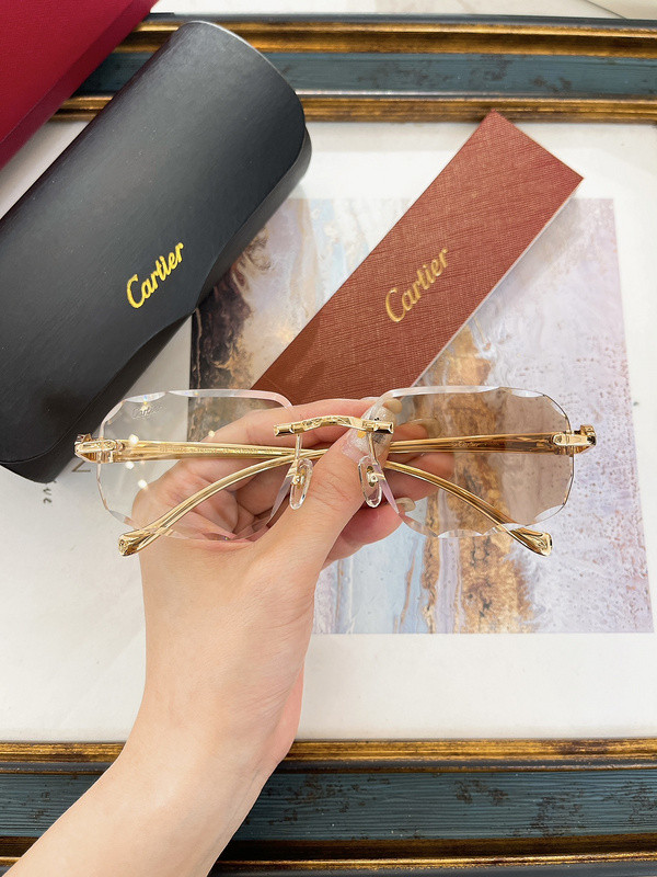Cartier Sunglasses AAAA-5891