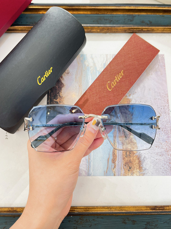 Cartier Sunglasses AAAA-6051